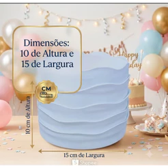 BOLO FAKE DECORATIVO | 15 CM | BOLO CENOGRAFICO