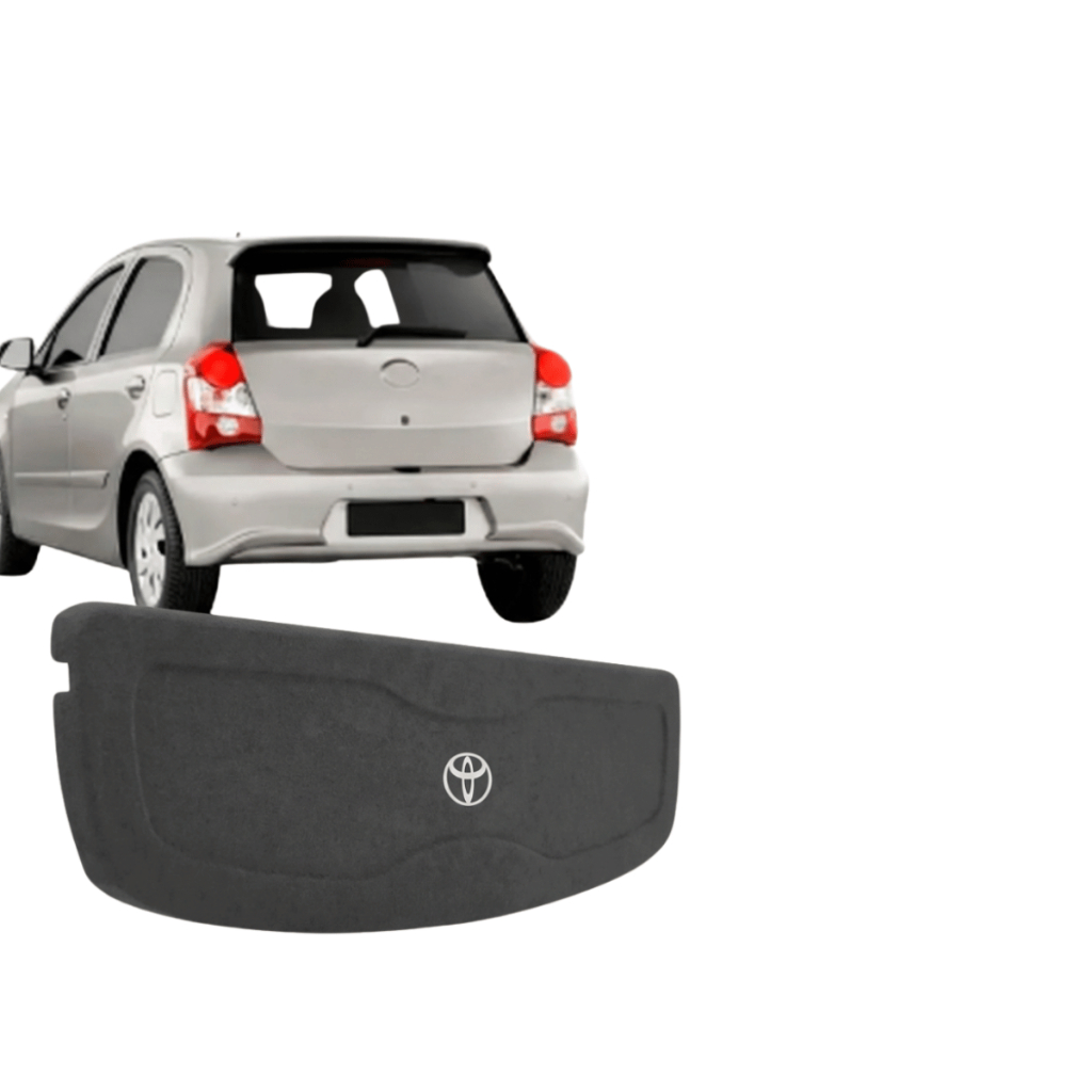 Tampão Porta Malas Toyota Etios 2013 a 2021 R-Acoustic Bagagito Carpete Grafite