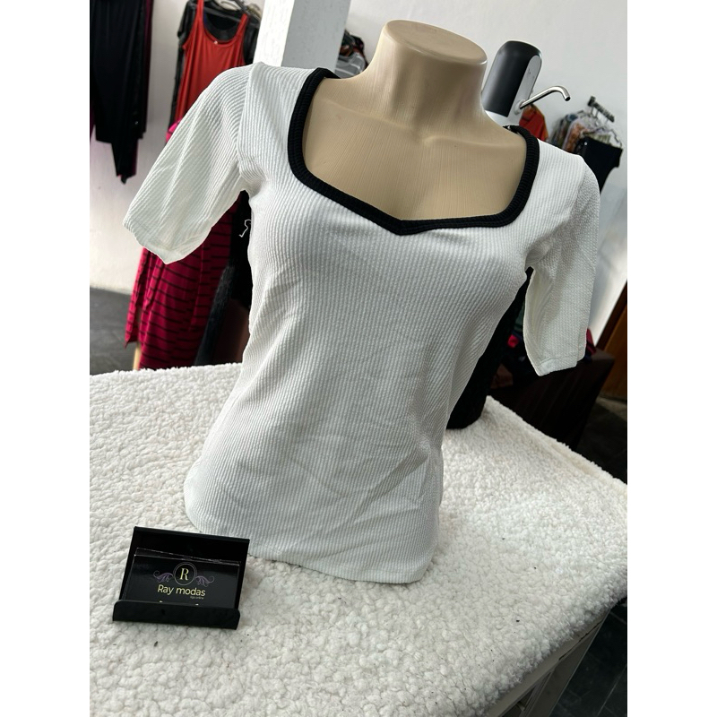 kit 2 blusas anarruga pequenos defeitos