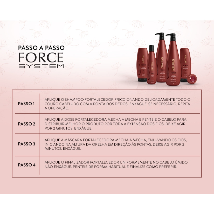 Aneethun Force System - Finalizador Fortalecedor 200g — imagem 2 de 2