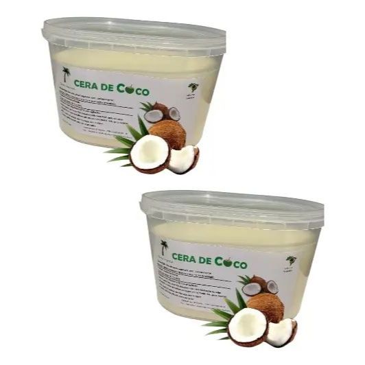 Cera De Coco (2kg) Para Velas 100% Vegana Vegetal T-02