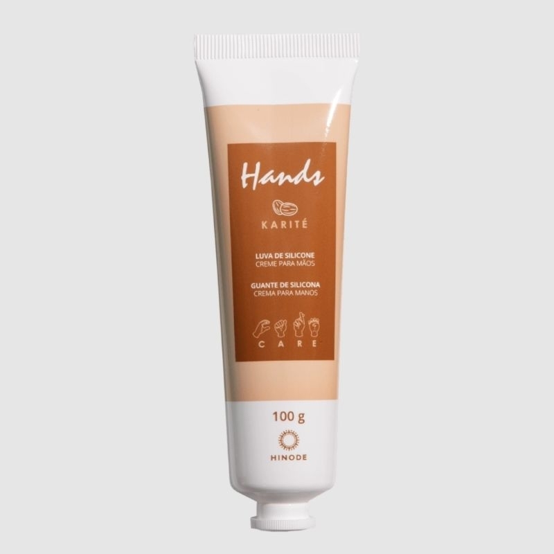 Luva de Silicone Hidratante para as Mãos Karité 100 g Hinode