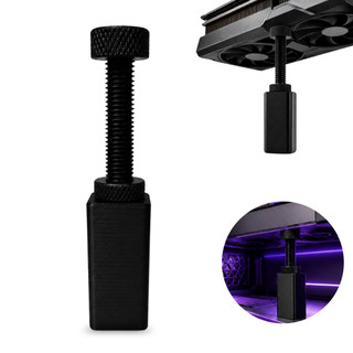 Suporte De Apoio Para Placa De Vídeo Gpu Ajustavel Universal Branco/Preto 5cm-8cm/7cm-12cm Nvida/AMD/Intel