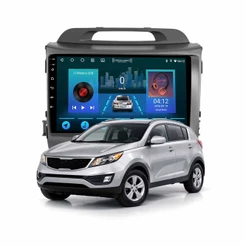 Multimídia Kia Sportage 2011 2016 2+64gb 9 Polegadas