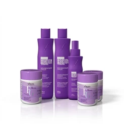 Kit 90 Capsulas 100Timetros + Kit Antiqueda Capilar - Fashion Gold