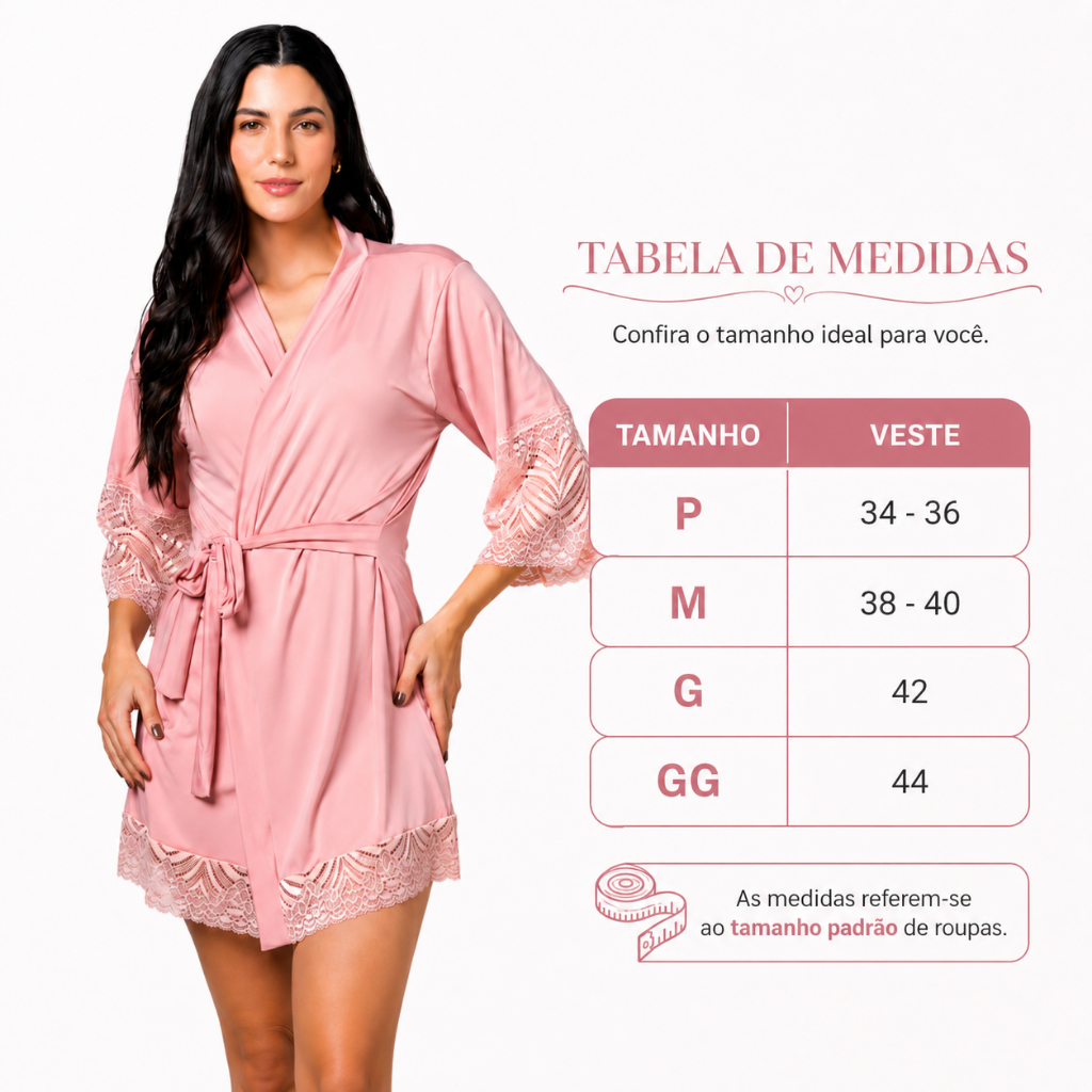 ROBE CURTO DE LUXO SEXY NOIVA FEMININO DETALHE EM RENDA LUXO — imagem 2 de 2