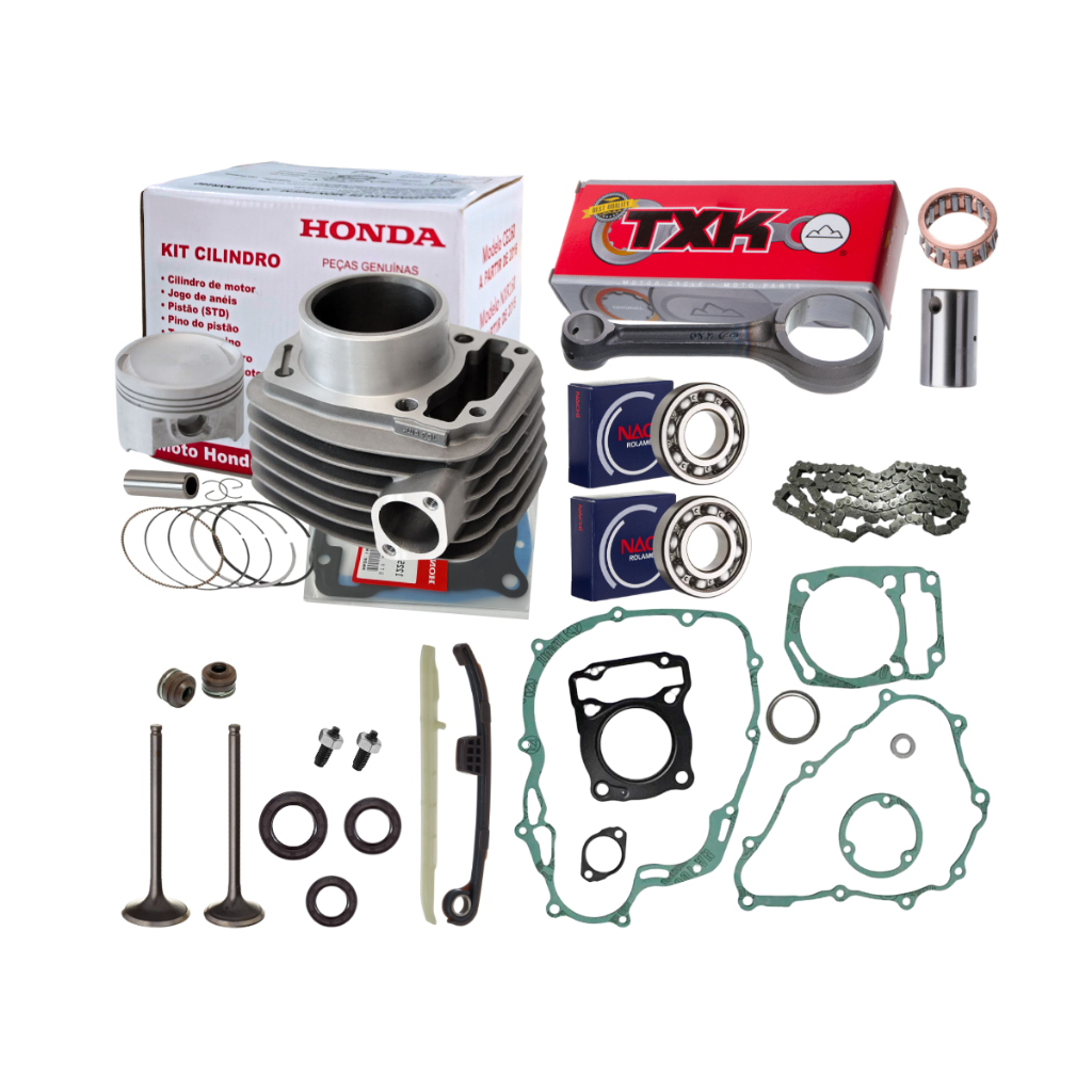 Kit Motor Honda Titan 160 Fan 160 Bros 160 Biela TXK Juntas