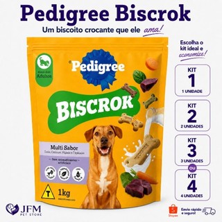BISCROK RACAS MÉDIA Mult 1KG Kit 01-02-03 ou 04 und