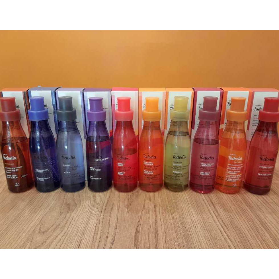 Body Splash Natura Tododia 200ml Desodorante Colonia Refrescante Original