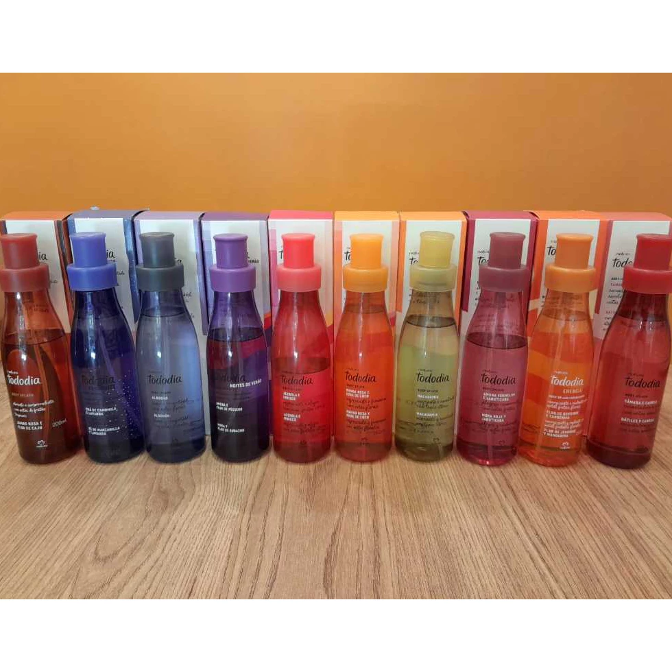 Body Splash Natura Tododia 200ml Desodorante Colonia Refrescante Original