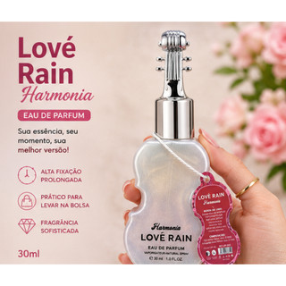 Perfume Love Rain Good Vibes - Longa duração e Alta Fixação 30ml