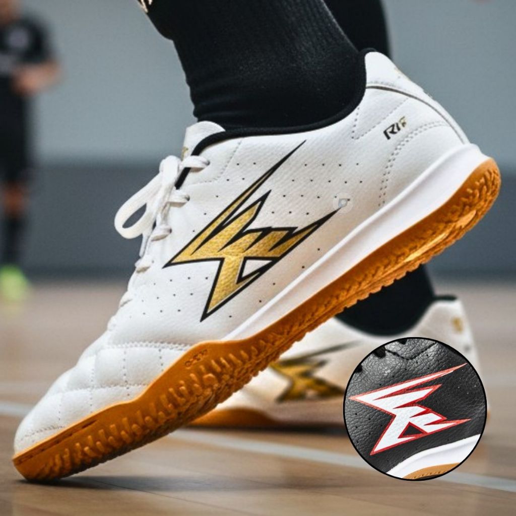 Chuteira Futsal Quadra Salão - Costurada Adulto Masculino Oxn Rio 2 Profissional