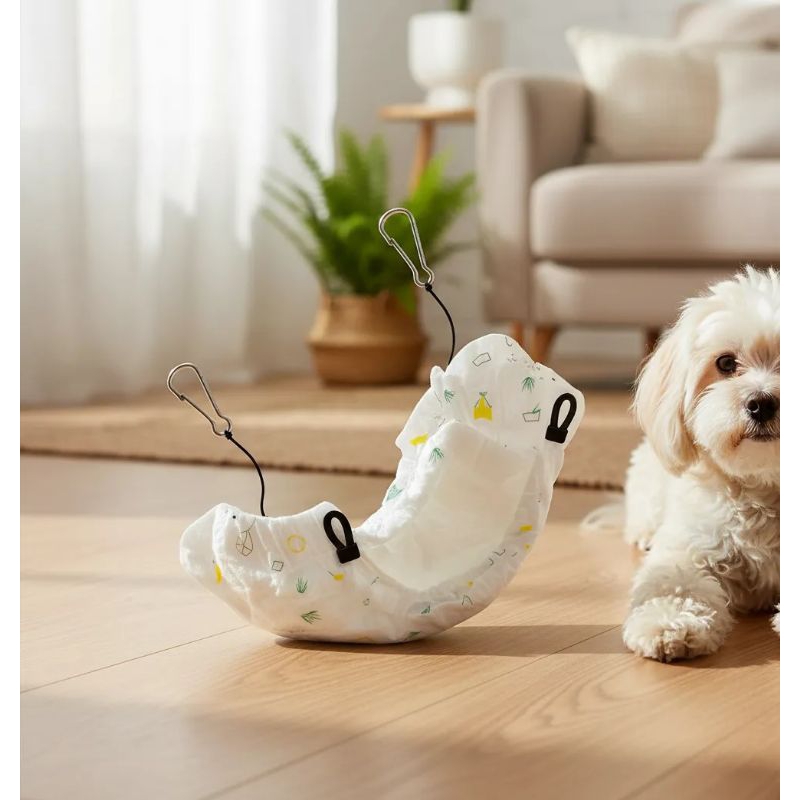 Fralda Higiênica Descartável Unissex FRALPET Premium - Para Cães e Gatos - Tamanhos PP ao GX -l -Embalagem com Zíper