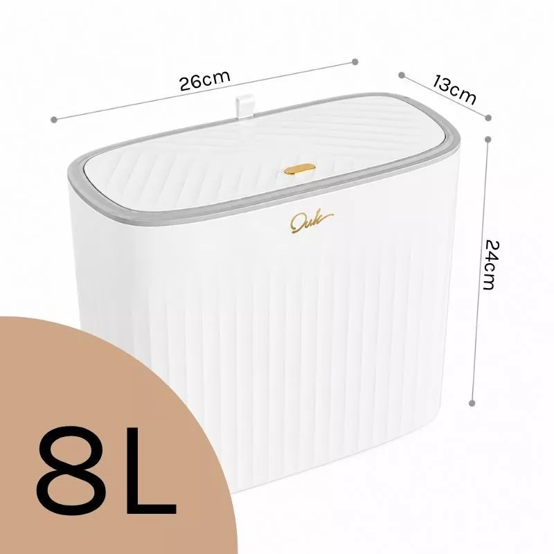 Lixeira Slim 15L com Tampa Click Antiodor — foto 9