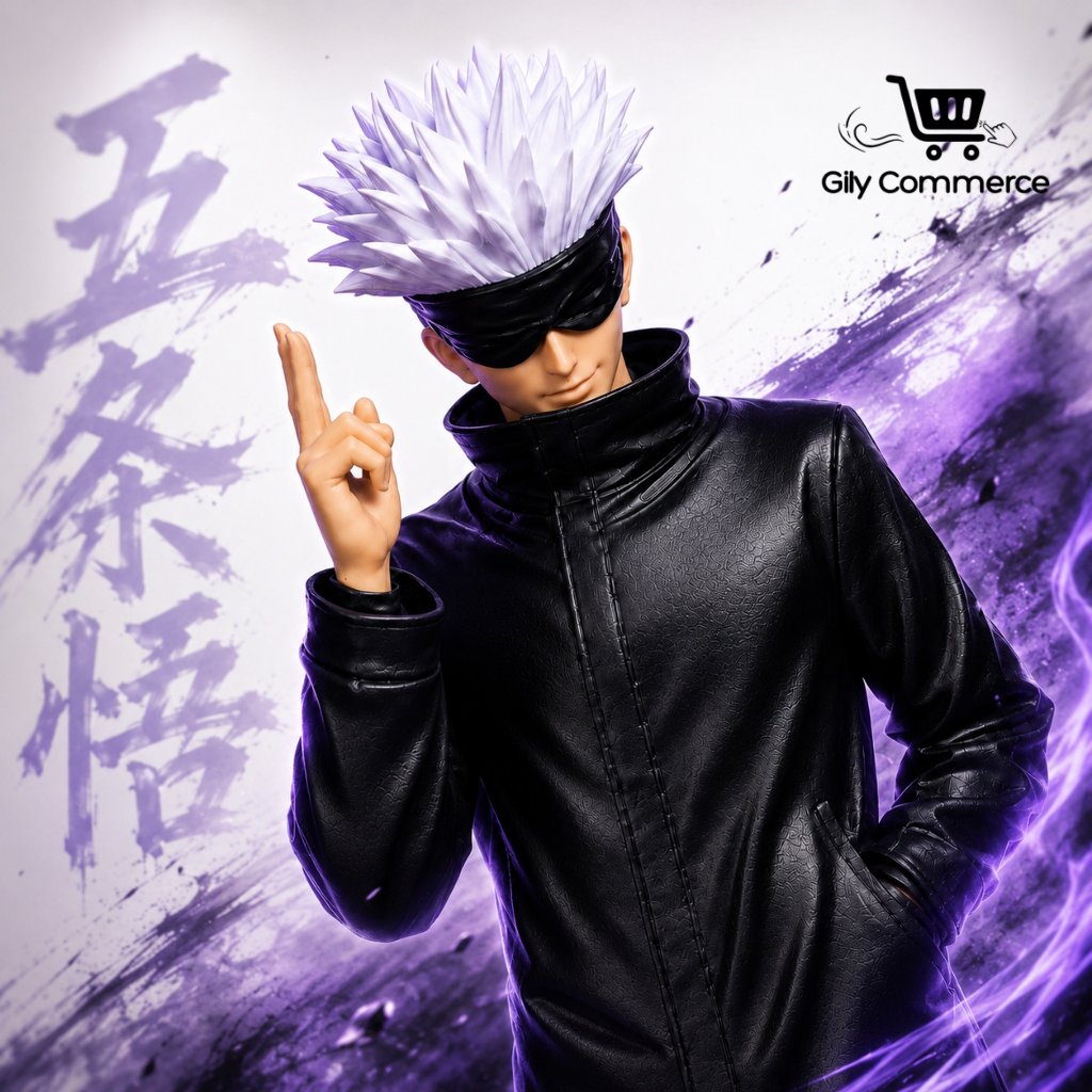 Action Figure Satoru Gojo – Decoração Jujutsu Kaisen