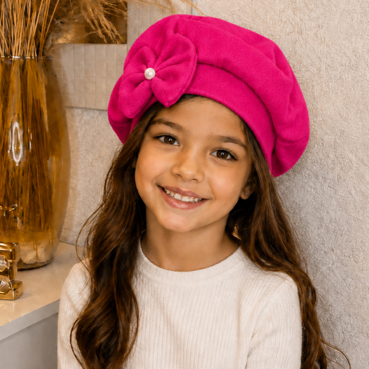 SOMENTE Boina Feminina Menina Infantil Inverno/Outono.