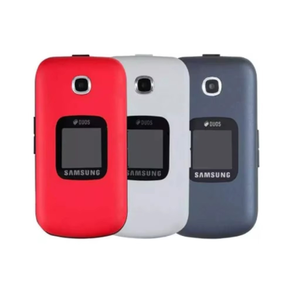 Celular Samsung Flip B311V Rede 4G Dual Chip Teclas Grandes Cores Enviadas Aleatoriamente