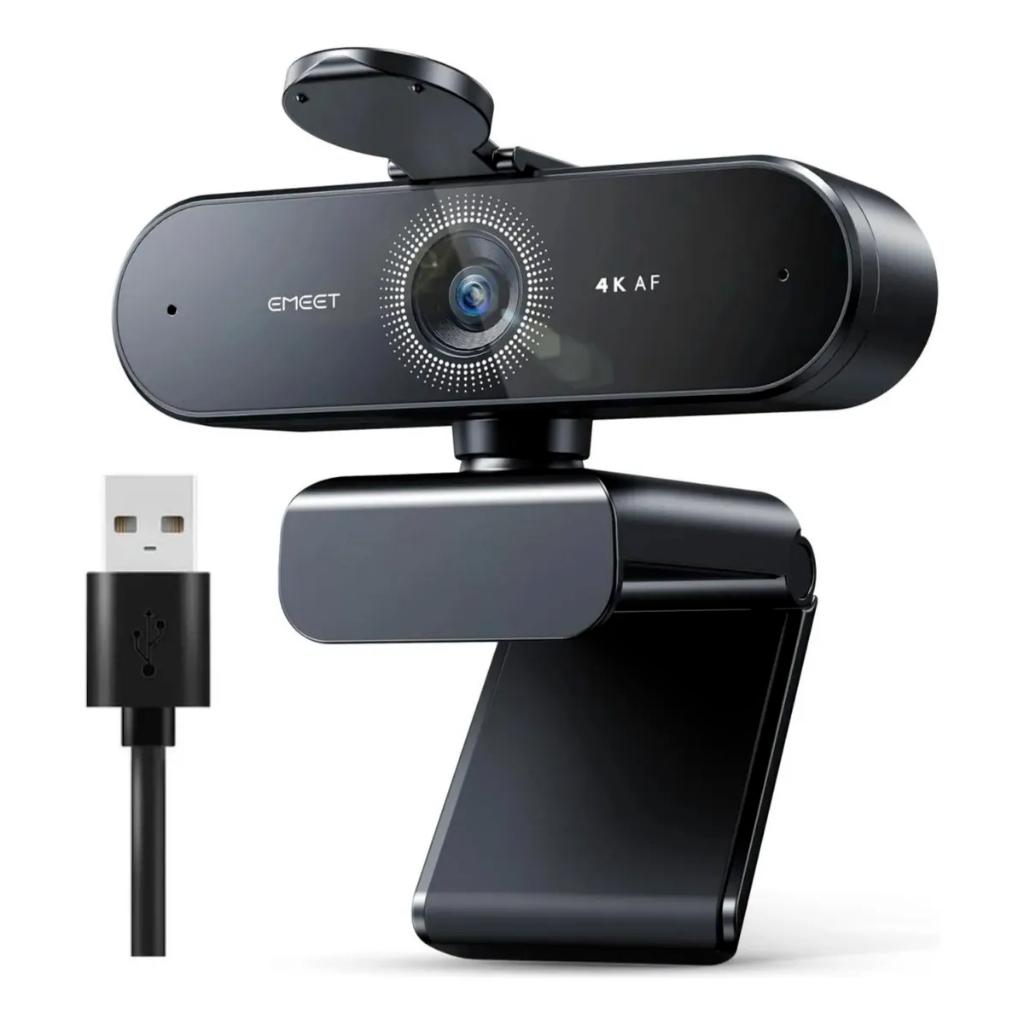 Webcam com Microfone Emeet C960 1080P Full HD Usb Mini Camera Para PC Notebook Zoom Google Meet