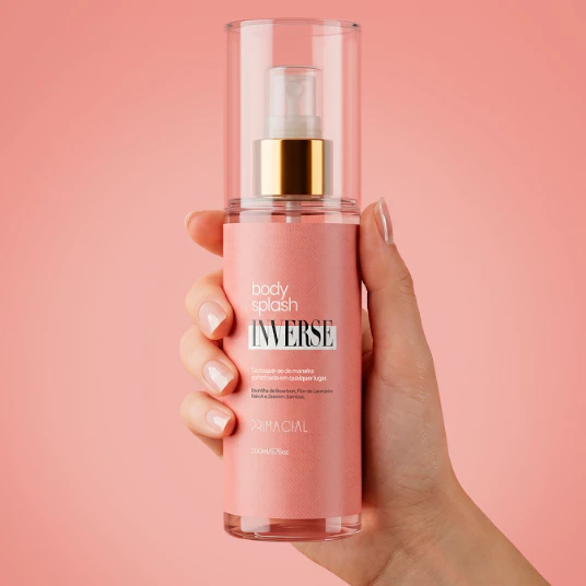 Body Splash Feminino Inverse 200ml com Perfume Ambar Floral — foto 4