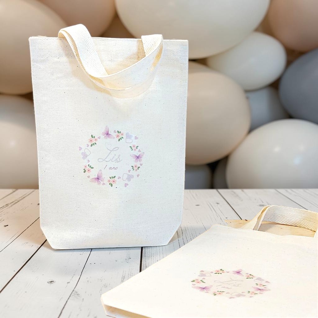 10+ Sacolinha Surpresa 15x20cm Flores Borboletas - Aniversário Lembrancinha Personalizada
