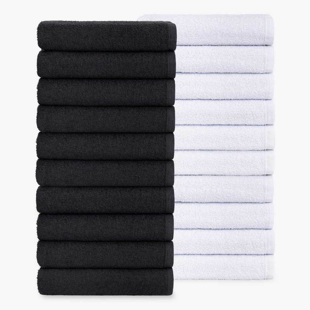 Kit 10 Toalhas de Salão de Beleza - Simples - Linha Jaspi - 100% Algodão