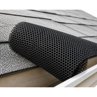 Tela Calha Telhado Ralo Plástico Grelha Jardim Passarinheira Proteção Ratos Folhas Marca Tegape 1.50 m x 50 cm Hexagonal