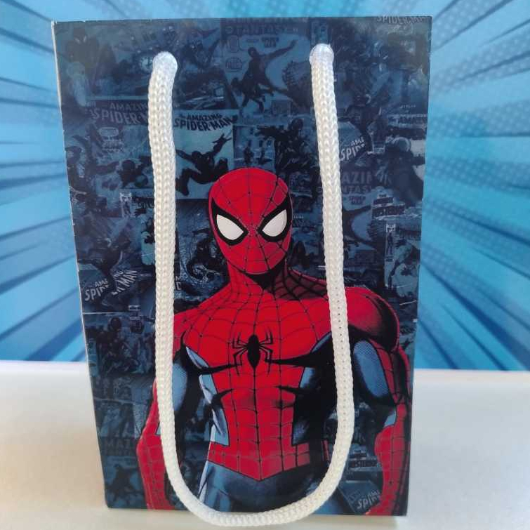 Sacolinha Surpresa Homem Aranha - Lembrancinha de Aniversário - Festa Infantil