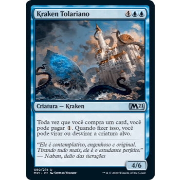 Kraken Tolariano - - Magic The Gathering