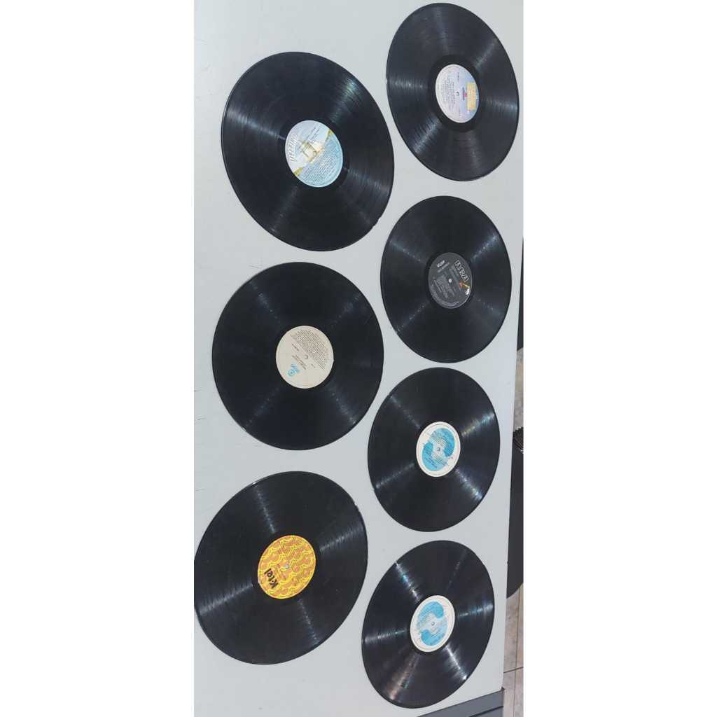 LPS USADOS - PRODUTO DECORATIVO - KIT COM 10 DISCOS