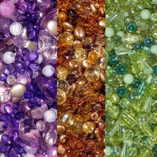 Mix de Miçangas e Pingentes Variados 500g para Bijuterias, Pulseiras e Artesanato  Kit Diversificado