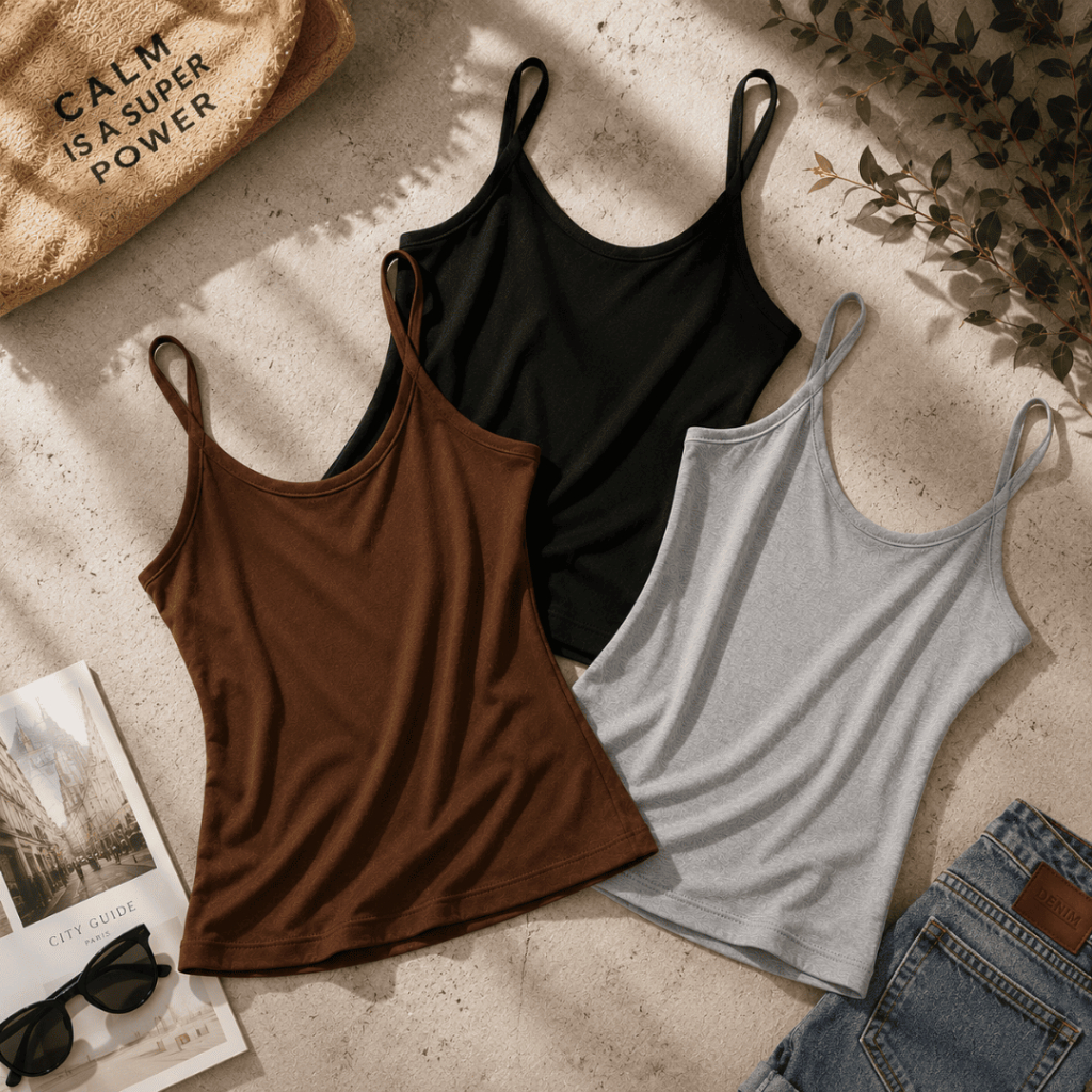 Regata Feminina Básica Blusinha Alcinha Casual Confortável Para Treino Academia
