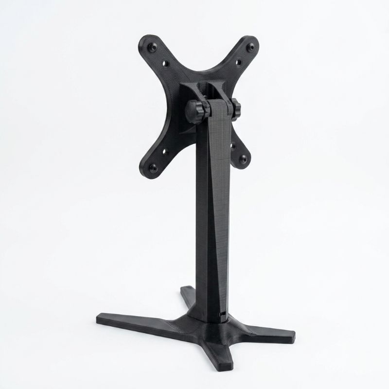 Suporte Base Para Monitor Universal VESA 15 a 22 Pol Impressão 3D Preto