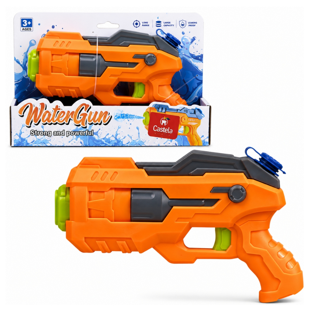 Brinquedo Pistola Lança Água Manual Sortido 0728 - Castela