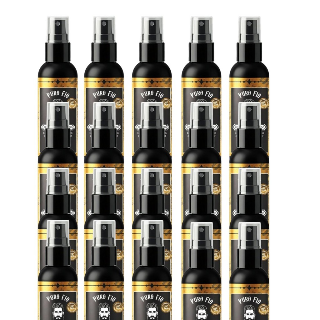 Kit 20 X Pro Barber MinoxDNACapilar Spray 120ml Crescimento Barba Cabelo Rápido Envio Imediato