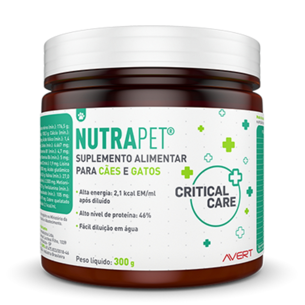 Suplemento Cães e Gatos Nutrapet Pó 300g Avert