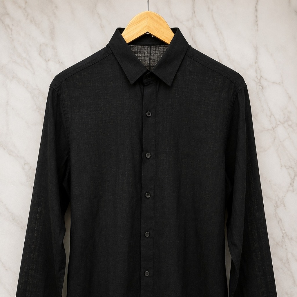 Camisa Social Masculina Manga Longa 100% Algodão Conforto e Estilo