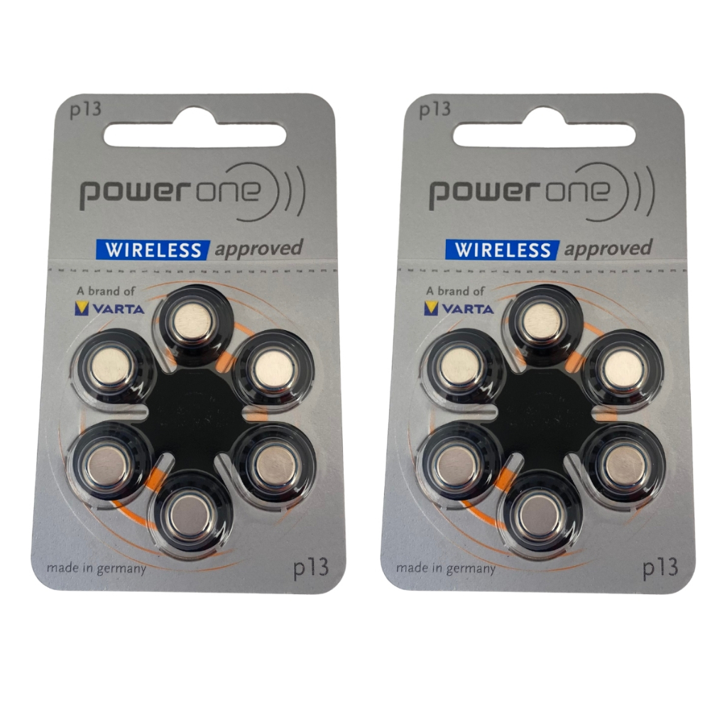 12 Pilhas Baterias 13 Pr48 Aparelho Auditivo Extra Power One — imagem 2 de 2