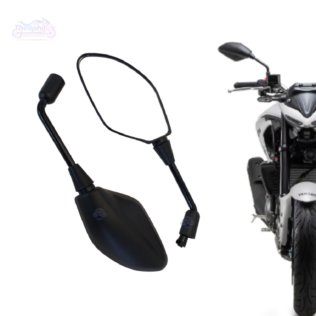 PAR DE RETROVISOR MODELO MT 03 07 09 PARA MOTOS HONDA CG TITAN FAN CB300