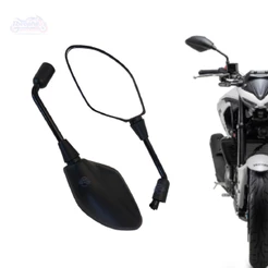 PAR DE RETROVISOR MODELO MT 03 07 09 PARA MOTOS HONDA CG TITAN FAN CB300