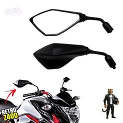 Retrovisor Esportivo Kawasaki Z400 Mini Rosca Honda (PAR)