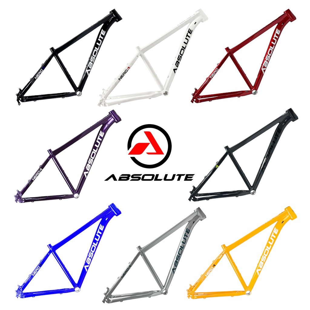 Quadro 29 Absolute Nero 6 Aluminio 6061 Mtb Grau Wheeling Lançamento 2026