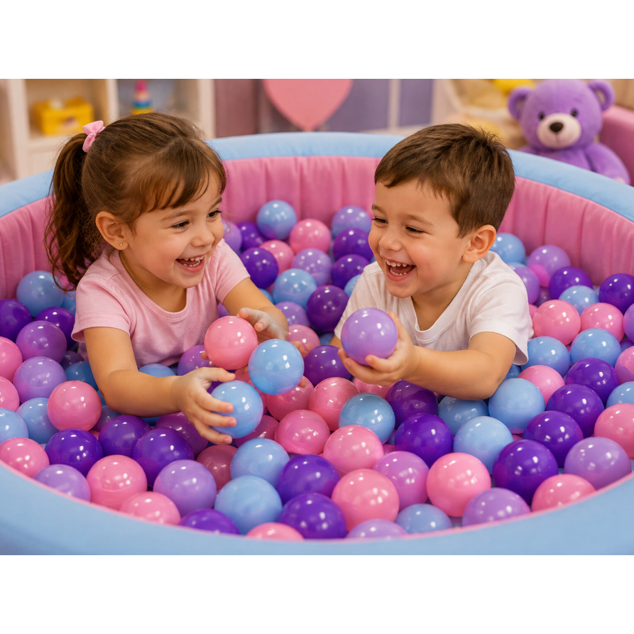 300 Unidades de Bolinhas de Piscina Cores Especiais, Brinquedo, Infantil, Decoração.