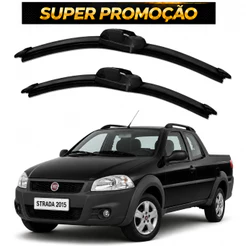 Par Palheta Limpador Parabrisa Fiat Strada 1998 a 2016