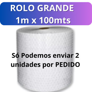 Plastico bolha 1.00x 100m
