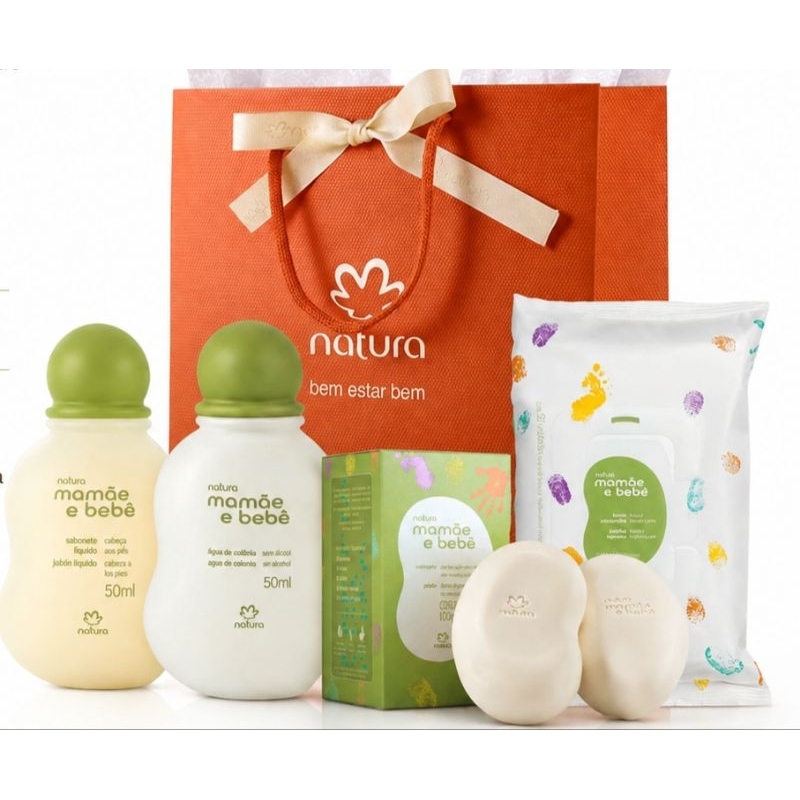kit Presente Natura Mamãe e bebê MINIATURAS 50ml cada
