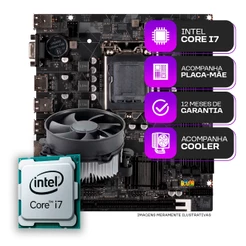 Kit Upgrade, Processador Intel core i7 + Placa mãe 1155