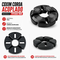 Coxim Coroa Acoplado Modelo Titan 150