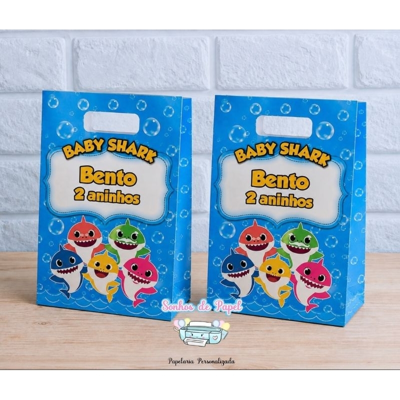 Sacolinha Personalizada Babyshark