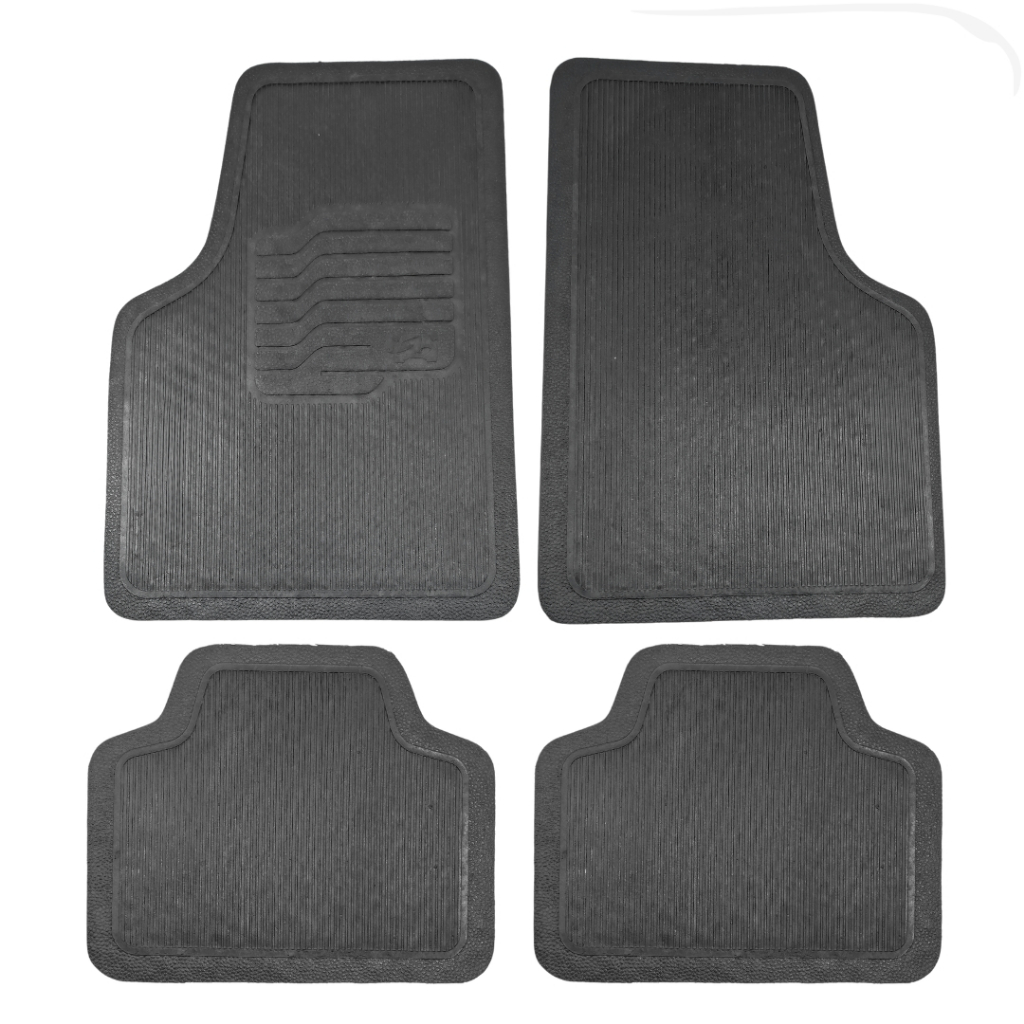Tapete Universal Impermeável Tapete Borracha Universal 4 Peças Jogo de Tapete Universal Flexível