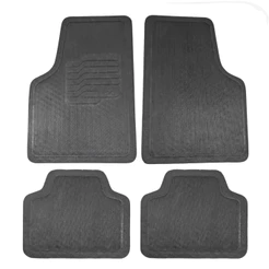 Tapete Universal Impermeável Tapete Borracha Universal 4 Peças Jogo de Tapete Universal Flexível